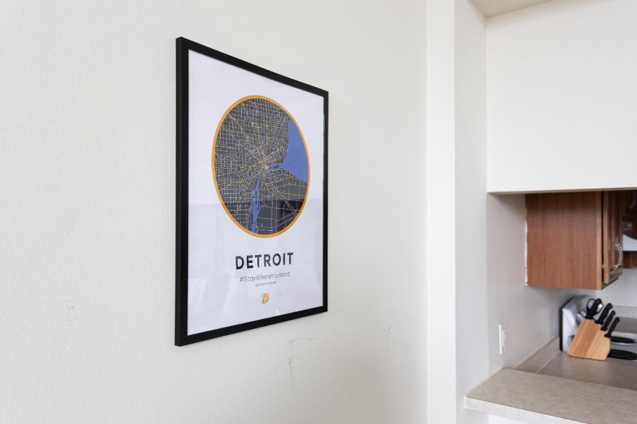 Frontdesk I River Place Apts Rivertown Detroit Appartement Kamer foto